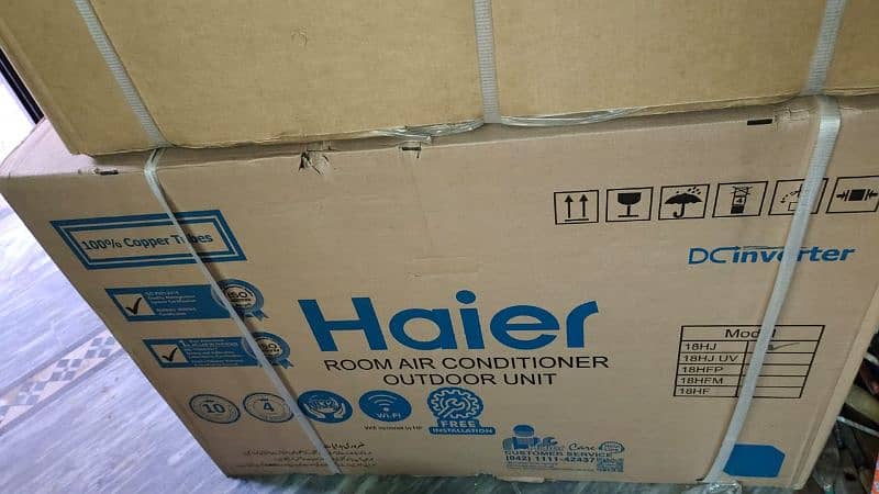 Haier 1.5 Ton Company packed Split AC. Model 18HJ (Puri) 4