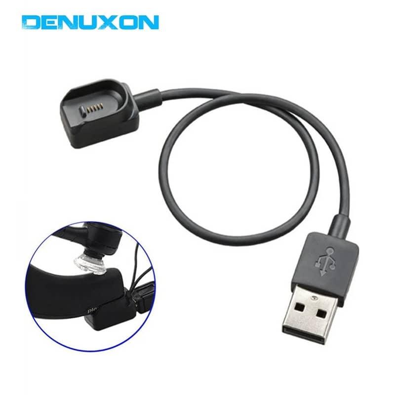 USB Replcemnt Chrger Bluetoth Earphon Chargng Cable for Voyager Legend 2