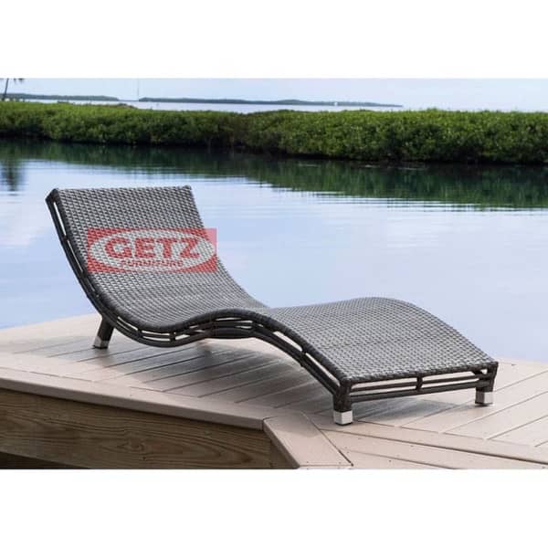 swimming pool Chair louncher cane louncher rattan chair outdoor 2