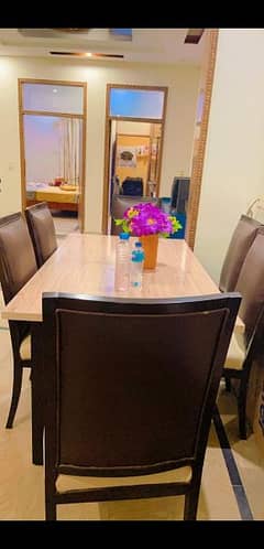 Dinning Table, Six seater Wooden Dining Table