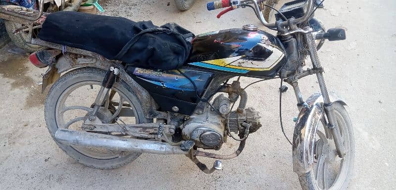 jialling bike 2003 self start & allyrim  engen 100%ok sirf wiring need 3