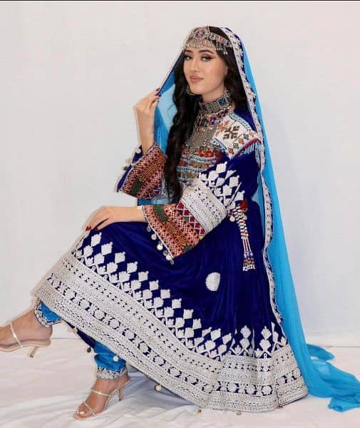 Afghani beautiful dress 3