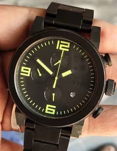 Nixon Men chronograph watch