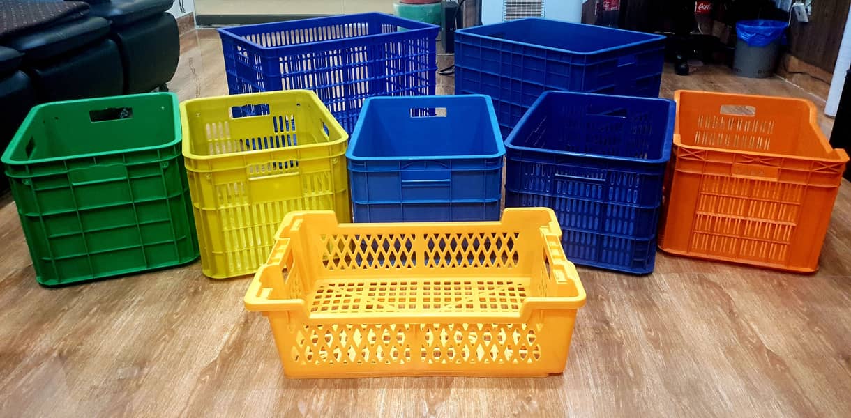 Plastic Crates and Baskets 0