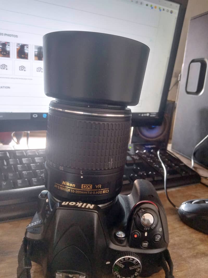 Nikkon D3300 with 55-200mm VR lens 8