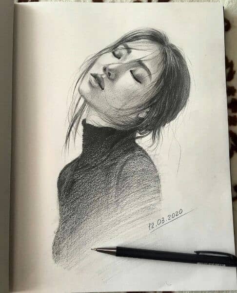 pencil sketch\ portrait 15