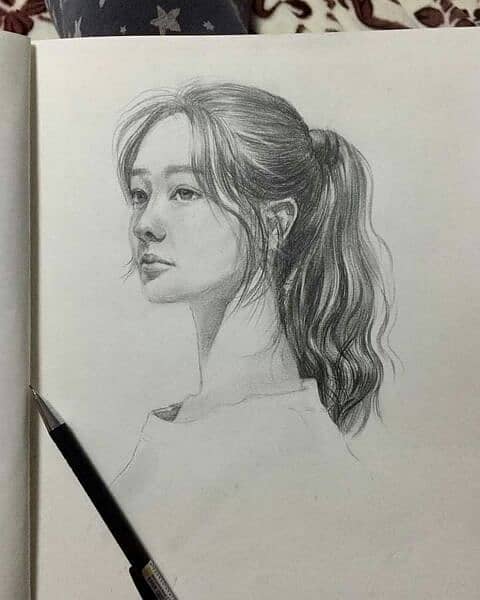 pencil sketch\ portrait 16