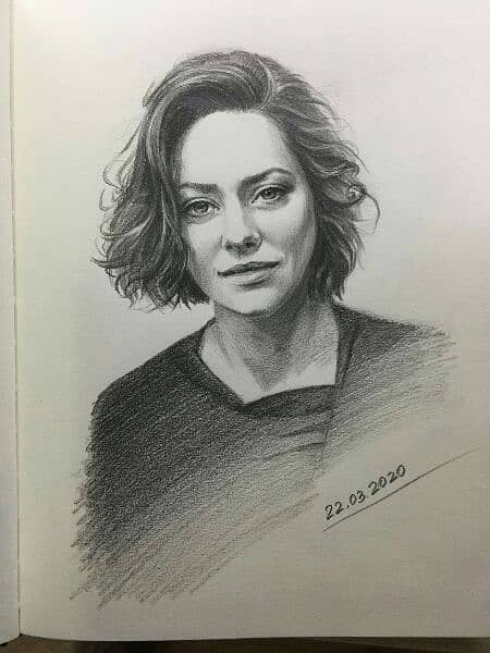 pencil sketch\ portrait 17