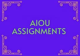 Aiou paid assignments