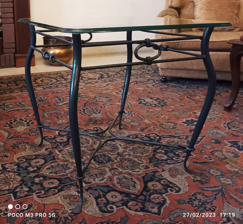 Steel / Wrought Iron Tables 10