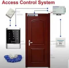 Rfid Card, Mobile,  Remote Biometric Electric door lock access Control