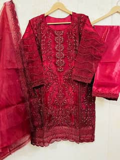 *Fancy Organza 3pcs*