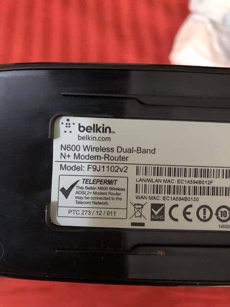 Belkin Router N600 3