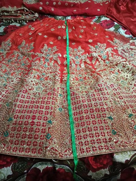 Bridal Lehenga Only 1 Time Slightly Used. 4