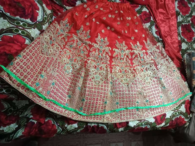 Bridal Lehenga Only 1 Time Slightly Used. 6