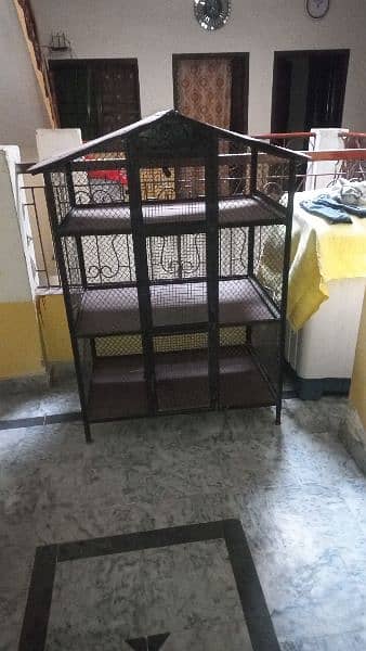 CAGE FOR HENS AND PARROTS 0