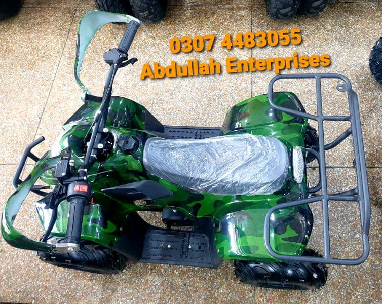 single light model 110cc with new Tyre Quad Bike atv 4 sell deliver pk 4