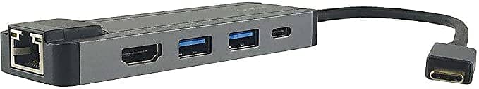 Pd Type-C Dock Station 4K Ultra HD USB 3.0, HDMI, Rj45, 2