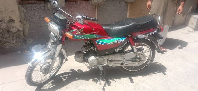 Honda seventy 2018 model . contact only wats app 03054590306