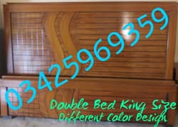 King size double bed brandnew solid wood furniture dressing sofa chair 0