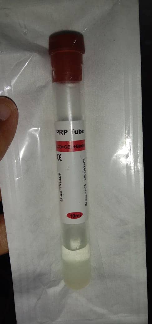 PRP Blood Collection PT Tube Microneedling Mesotherapy Hair Face 4