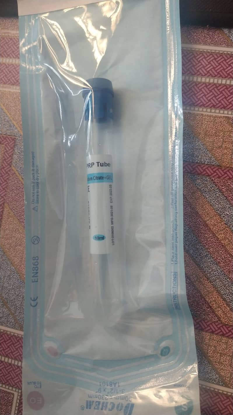 PRP Blood Collection PT Tube Microneedling Mesotherapy Hair Face 12