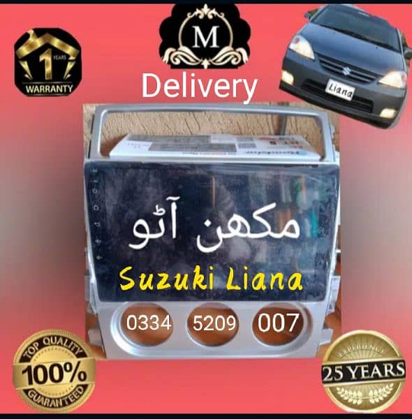 Daihatsu Mira 2011 15 20 Android panel(Free Delivery All PAKISTAN) 8