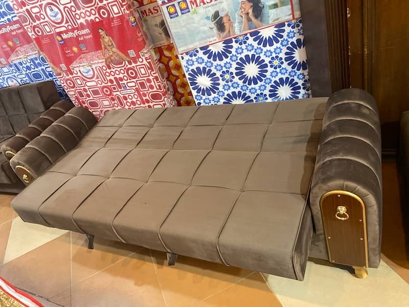 sofa cum bed /Dewan ( Molty foam )( 10 years warranty )(unlimited 0