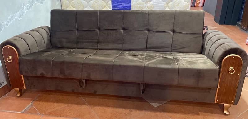 sofa cum bed /Dewan ( Molty foam )( 10 years warranty )(unlimited 3
