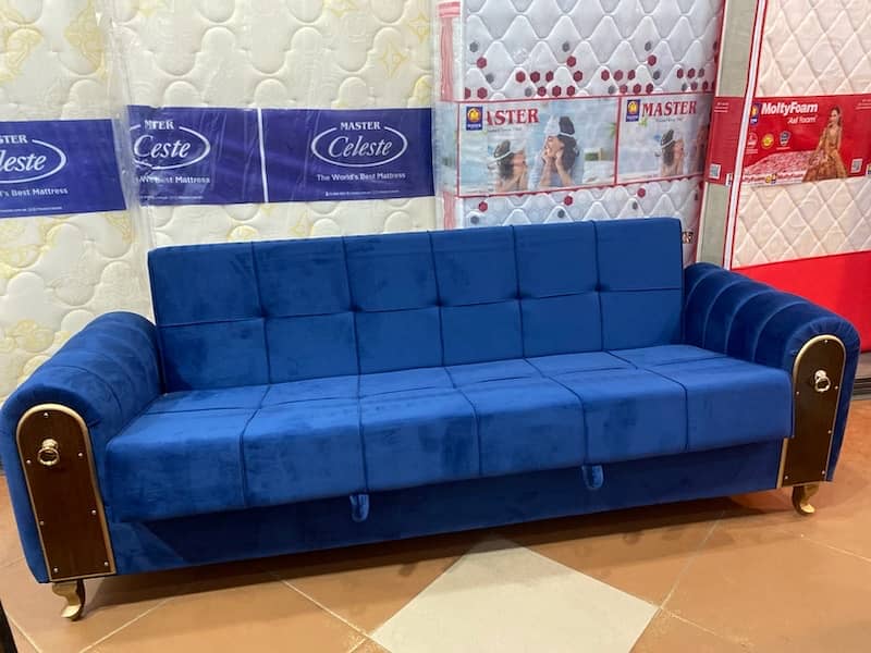 sofa cum bed /Dewan ( Molty foam )( 10 years warranty )(unlimited 11