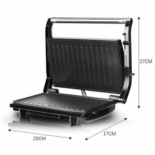 RAF ORIGINAL PANINI GRILL MAKER GRILL SANDWICH BURGER STEAKS VEGGIE 8