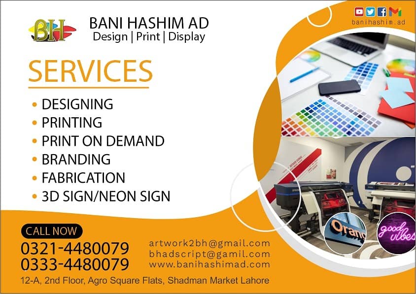 Printing/Sign Solution /Fabrication/Event Branding and Fabrication Ser 12