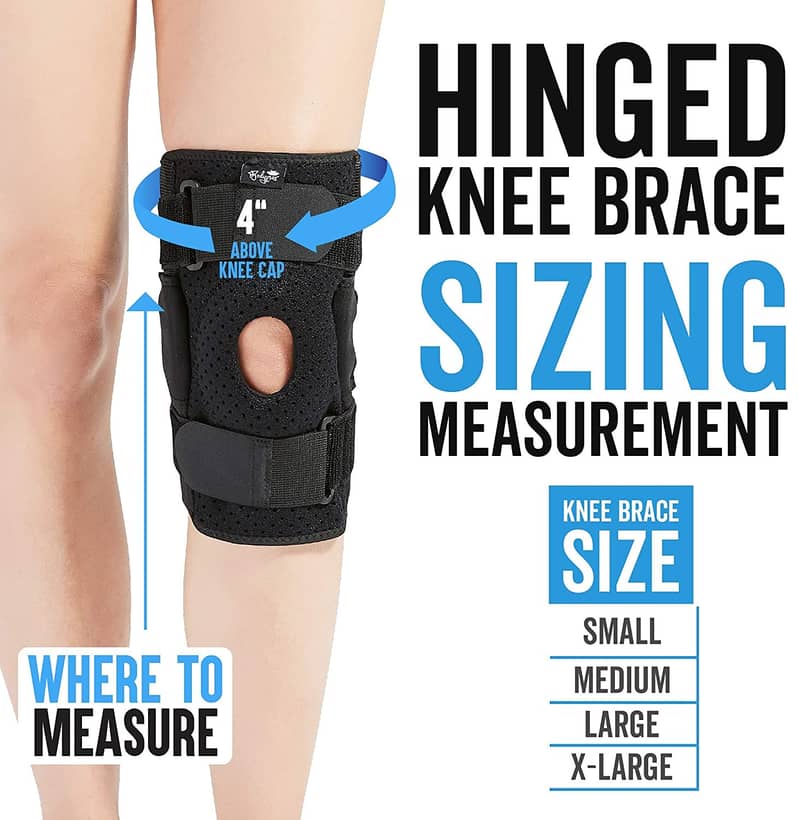 KneeBrace for Men and Women Knee Support for Swollen ACL Injuries 4
