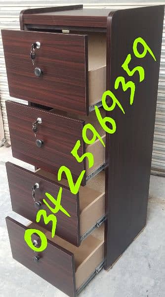 file cabinet 2,3,4 storage drawer book rack safe furniture chair desk 2