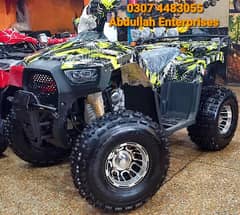 150 size audi style brand new quad bike atv 4 sell deliver in all pak