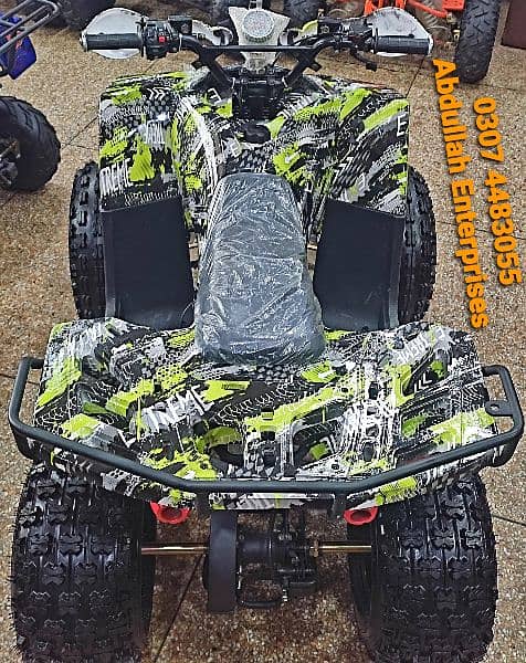 150 size audi style brand new quad bike atv 4 sell deliver in all pak 2