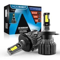 Car LED Head Light Bulb (Pair) H4/H11/9005 - NOVSIGHT with Warranty.