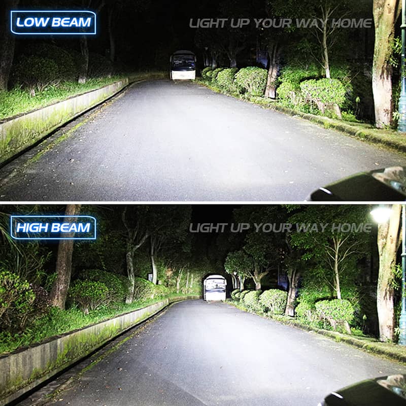 Car LED Head Light Bulb (Pair) H4/H11/9005 - NOVSIGHT with Warranty. 1