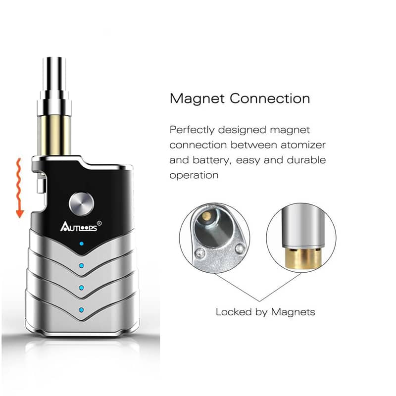 Vape l Smoke l Canna Kit Metal Rechargable 2