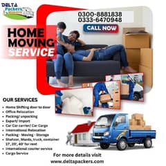 Movers, Packers, Car Carrier, Loading, Unloading, Storage, Courier