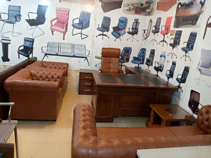 Executive table executive chairs sofa set available whole sale price 0