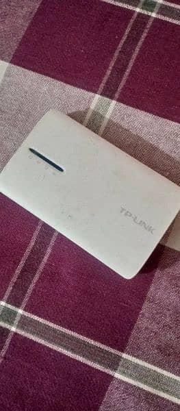 Used TP Link wireless n router portable / As It Is 0