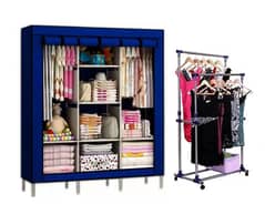 Double Pole Cloths Stand & 3 Door Cloth Stand 03020062817