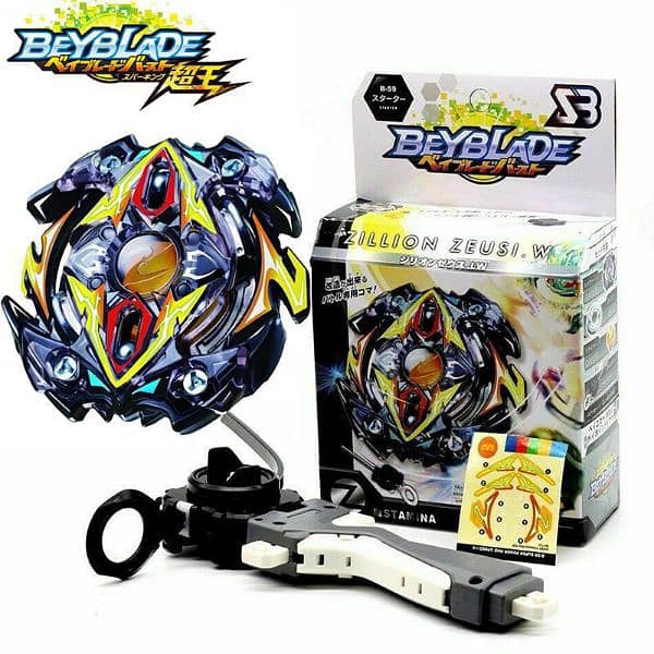 metal Beyblade Turbo with 1 launcher Best quality 03313297970 6