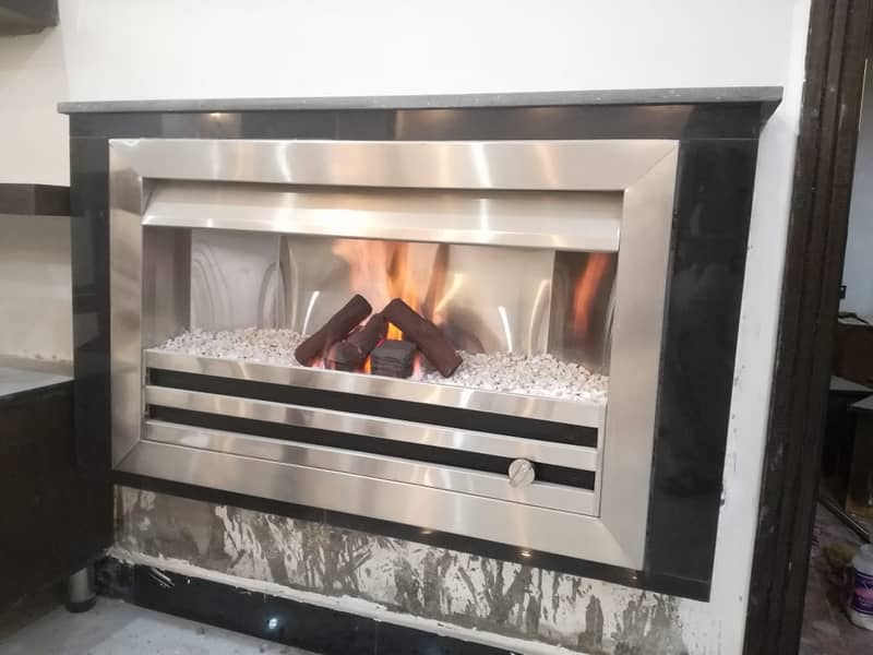 Gas/Biofuel Fireplace Heater 7