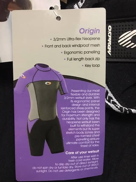 origin osprey shorty swimming costume wetsuit gym bathing imported 2