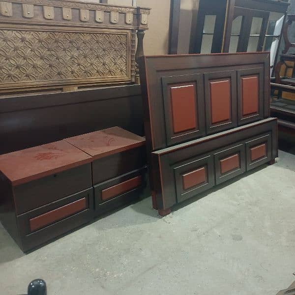 king size double bed 22500 with sed tables 30000 with dressing 48000 11