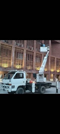 bucket crane/cherry picker available for rent