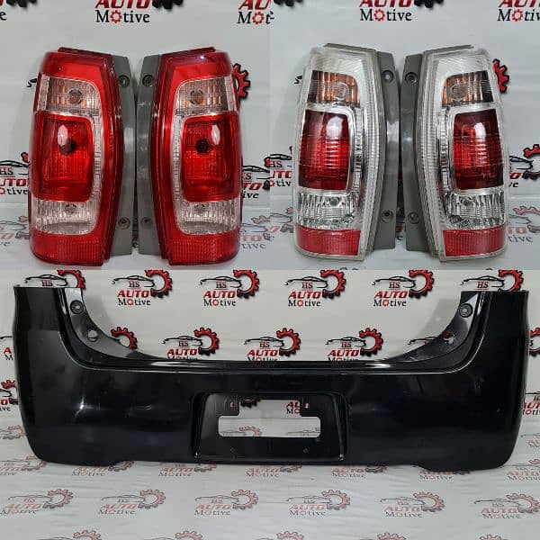 Daihatsu Tanto ExE Custom Front/Back Light Head/Tail Lamp Bumper Part 1