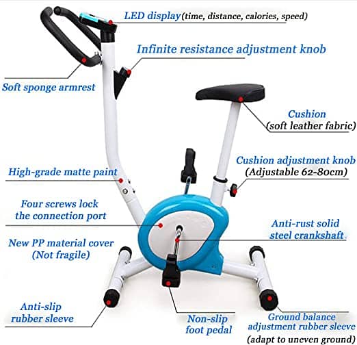 Home Exercise Bike for Women & Men 03020062817 1